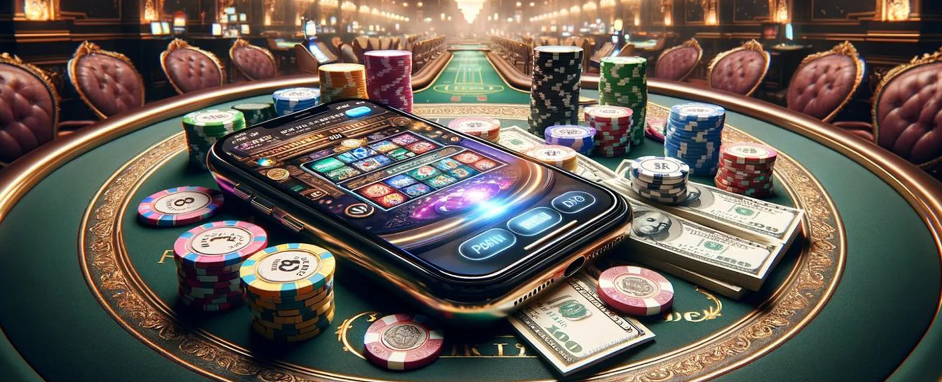 lodi777 Online Casino Lobby with various games and golden accents